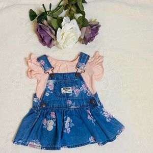 Denim Floral Top & Dress